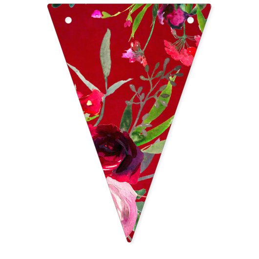 ジプシー、bohoのスタイル、多数色およびデザイン バンティングフラッグ (第2の旗)