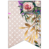 ジプシー、bohoのスタイル、多数色およびデザイン バンティングフラッグ (第3の旗)