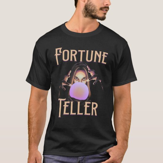 ジプシ読ータロットCaのためのサイキックの占い Tシャツ (正面)