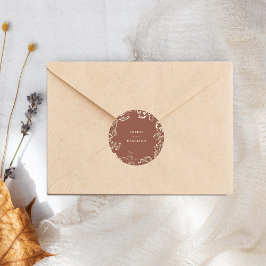 ジプソフィラテラコッタ結婚ス ラウンドシール