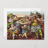 ジプター発疹の願い葉書 ポストカード (正面/裏面)