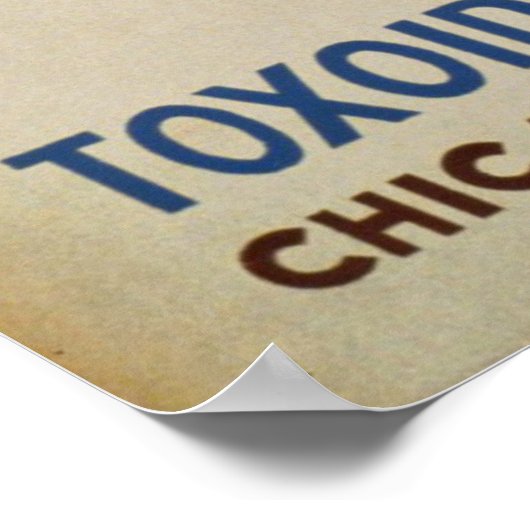 ジプテリア保護されていない子どもたちを攻撃ヴィンテージ ポスター (角)