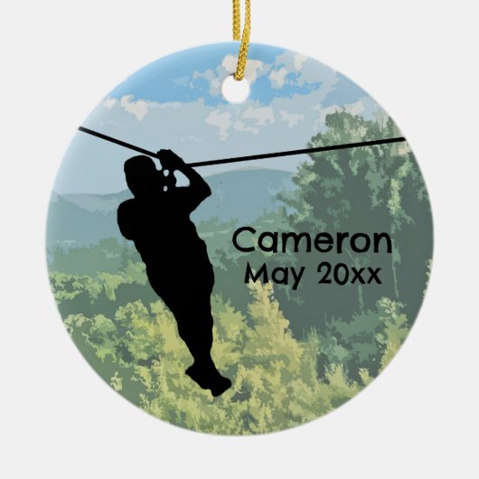 ジプリン・アドベンチャー セラミックオーナメント (正面)