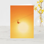 ジプリン カード (黄色い花)