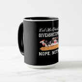 ジベアシトメーターのノペを調べさせてくれ、何も牛はいない マグカップ (正面左)