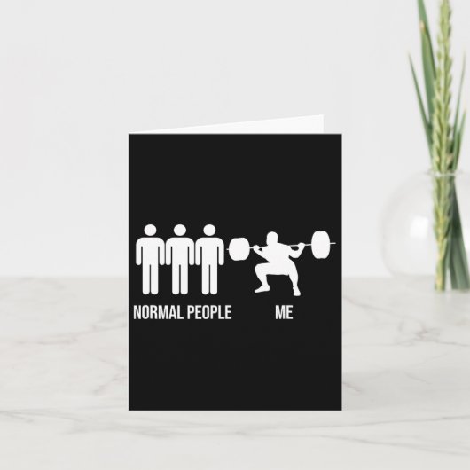 ジミおもしろいムトレーニングフィットネスボディビルスポーツウィグ カード (正面)