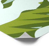 ジミニピークマサチューセッツ州スキー ポスター (角)