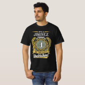 ジミネズなものは理解できない Tシャツ (正面フル)