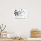 ジミモセラスステベンソニ ポスター (キッチン)