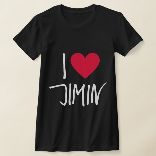 ジミン コンサート Tシャツ 愛してる (レイダウン)