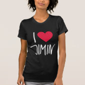 ジミン コンサート Tシャツ 愛してる (正面)
