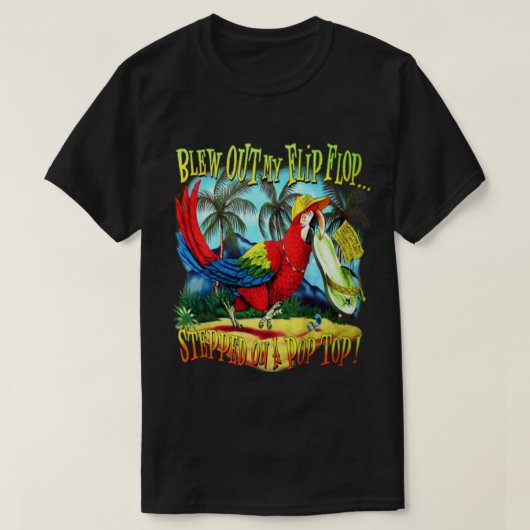 ジミーバフェットジミーバフェットニューデザイン Tシャツ (デザイン正面)