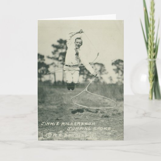 ジミーリチャードソンの跳躍のスポーク カード (正面)