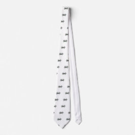 "ジミー"の青いカニ ネクタイ