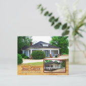 ジミー・カーター少年時代の家，プレインズ，ジョージア ポストカード (スタンド正面)