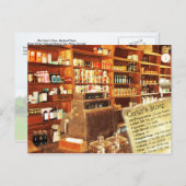 ジミー・カーター・ボイフッド・ファーム、プレインズ、GAの店舗 ポストカード (正面/裏面)