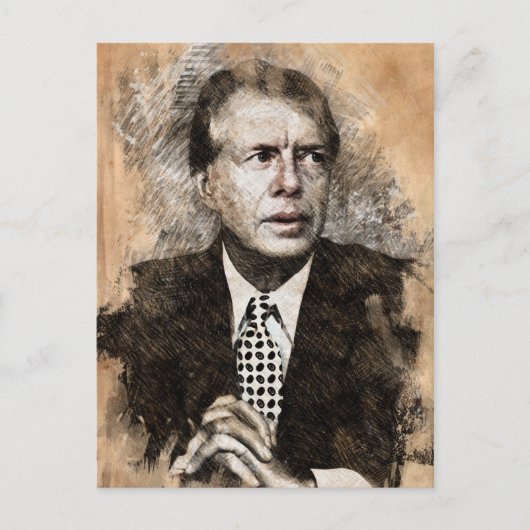 ジミー・カーター ポストカード (正面)