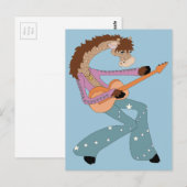 ジミー・キリンのギター ポストカード (正面/裏面)