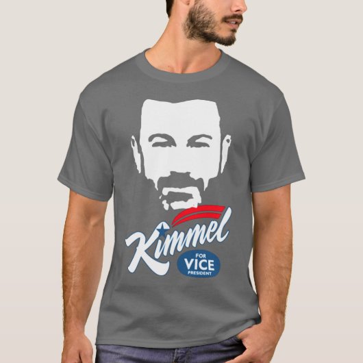 ジミー・キンメル アート 楽しい Tシャツ (正面)