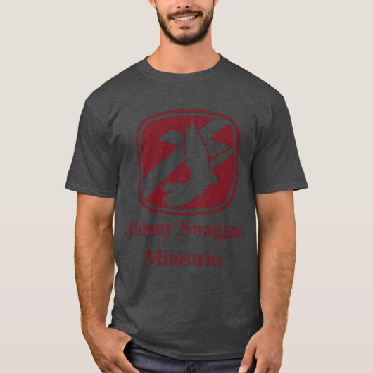 ジミー・スワッガート・ミニストリーズ オーバーサイズ Tシャツ (正面)