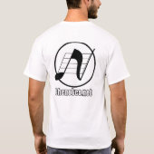 ジミー + ダグ=ノートのTシャツ Tシャツ (裏面)