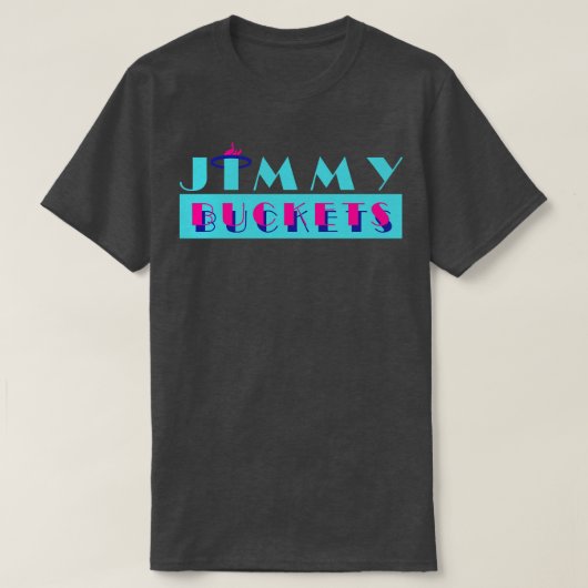 ジミー・バイス・バケツ Tシャツ (デザイン正面)