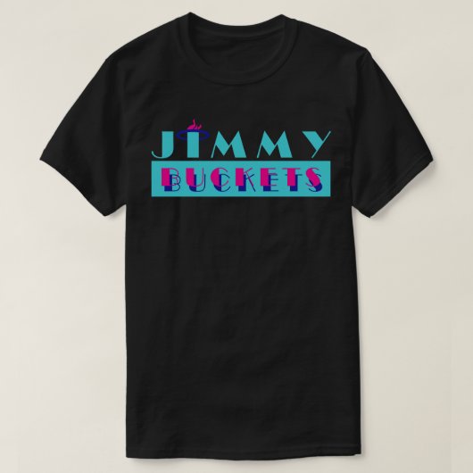 ジミー・バイス・バケツ Tシャツ (デザイン正面)