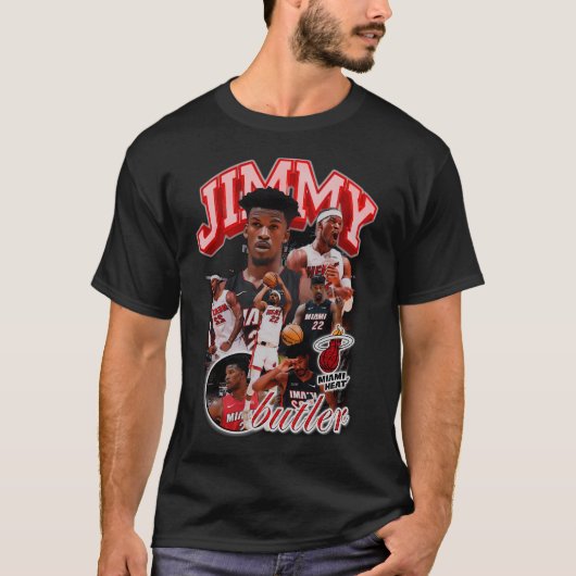 ジミー・バトラー – ストリートウェア Tシャツ (正面)