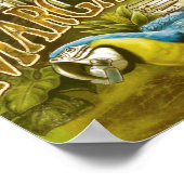 ジミー・バフェットの歌詞 ポスター (角)