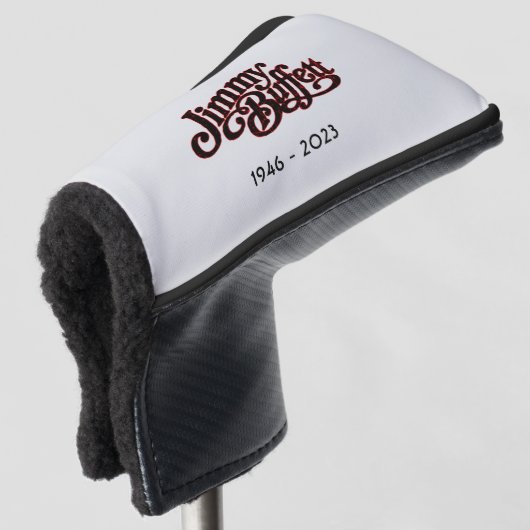 ジミー・バフェット・パラロヘッド ゴルフヘッドカバー (3/4 正面)