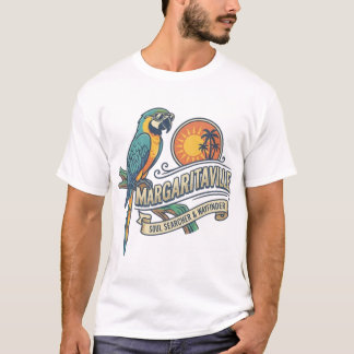 ジミー・バフェット マーガリータヴィル オウム Tシャツ