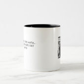 ジミーHOFFEEの生命はマフィアのようです ツートーンマグカップ (中央)