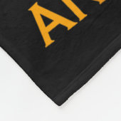 ジムおもしろいアヒル引用文が痛くてタイヤだ フリースブランケット (角)