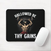 ジムおもしろいトレーニングボディビルフィットネスジムアンドジェス マウスパッド (マウス)