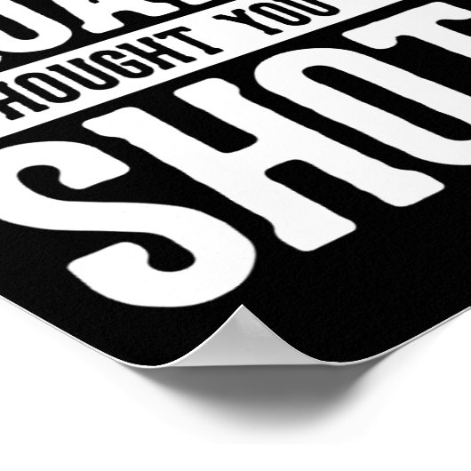 ジムおもしろいトレーニングユーモア考えスクはSh ポスター (角)