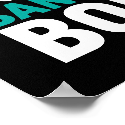 ジムおもしろいフィットネストレーニング私はジムに行く理由 ポスター (角)