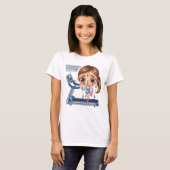 ジムおもしろい体ワードアート Tシャツ (正面フル)