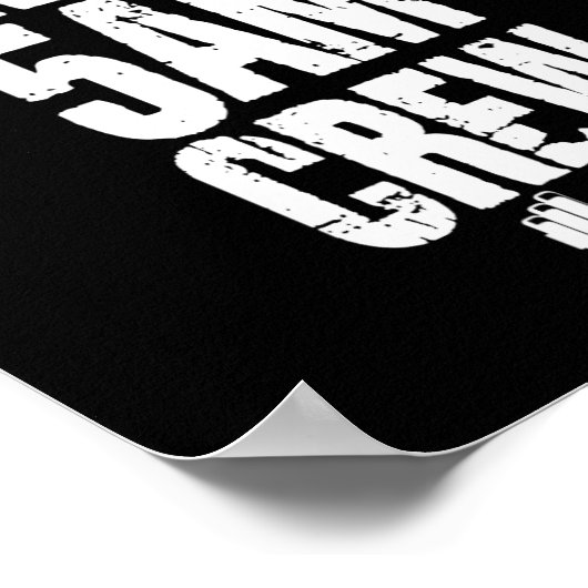 ジムおもしろい恋人トレーニング分隊5amクルーエクササイズCl ポスター (角)