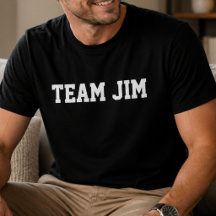 ジムお誕生日おめでとう Funny Personalized Custom Team