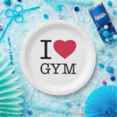 ジムが大好き ペーパープレート (パーティー)