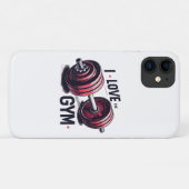 ジムが大好き Case-Mate iPhoneケース (裏面(横))