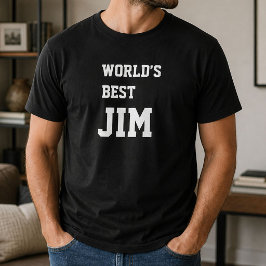 ジムさんお誕生日おめでとう！世界一のジムさんへ Tシャツ