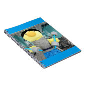 ジムでのダニー・ダック ノートブック (右側)