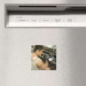 ジムでダンベルを持ち上げる男、高角度ビュー、 マグネット (インサイチュ (食洗機))