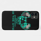 ジムでネズミの力を得る Case-Mate iPhoneケース (裏面(横))