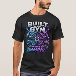 ジムで鍛えた身体はゲームでさらにパワーアップ: ネオン・エレクトリック Tシャツ