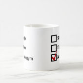 ジムで コーヒーマグカップ (中央)