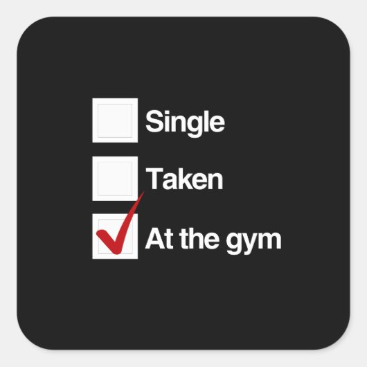 ジムで スクエアシール (正面)