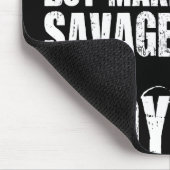 ジムとフィットネスのモチベーション – Make Savage The体 マウスパッド (コーナー)