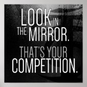 ジムと成功のポスやる気を起こさせるター ポスター (正面)